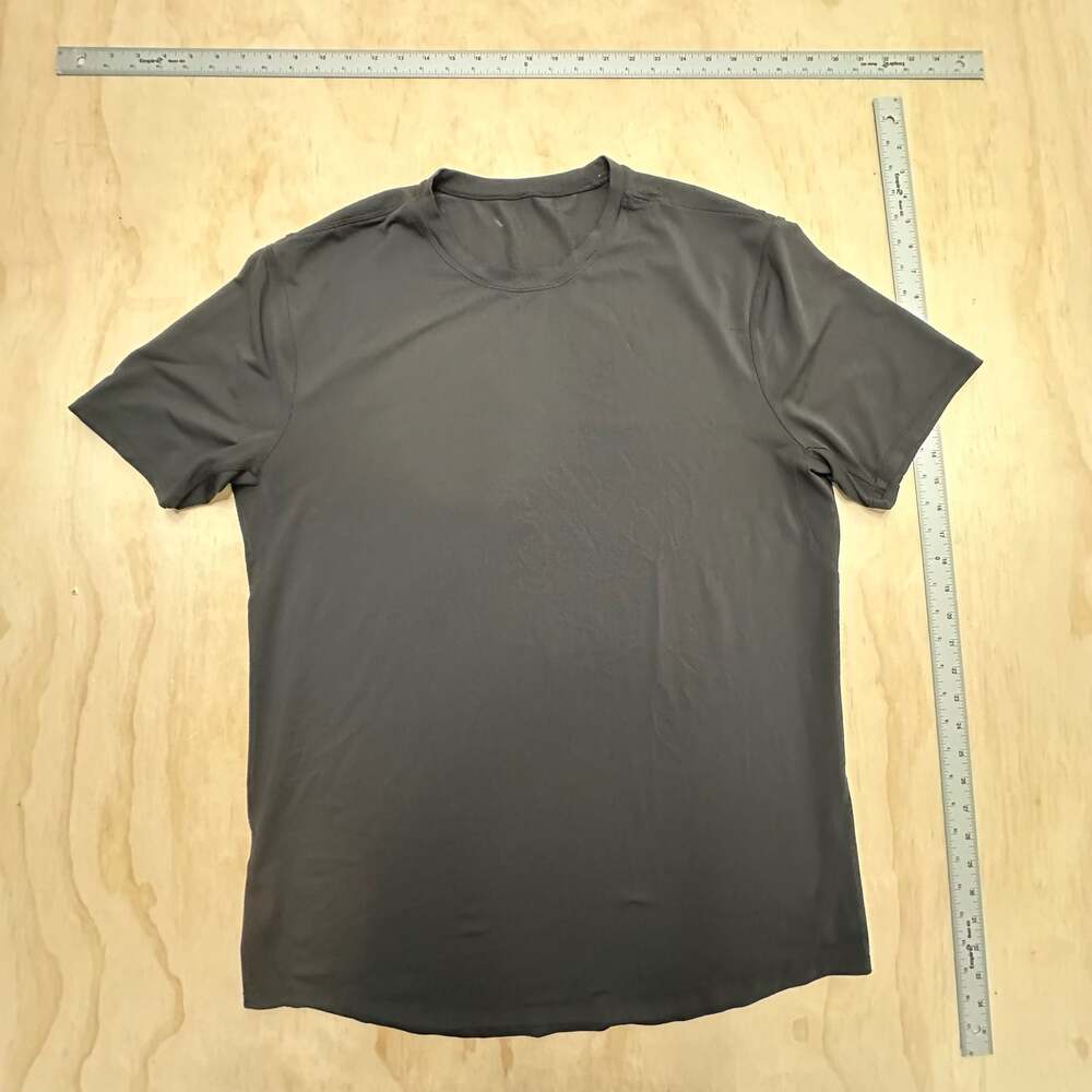 Lululemon Metal Vent Tech Short Sleeve Shirt Dark Gray